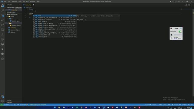 Custom WordPress Theme Development (2022) #3 , Template hierarchy, registering css and js -Part 1