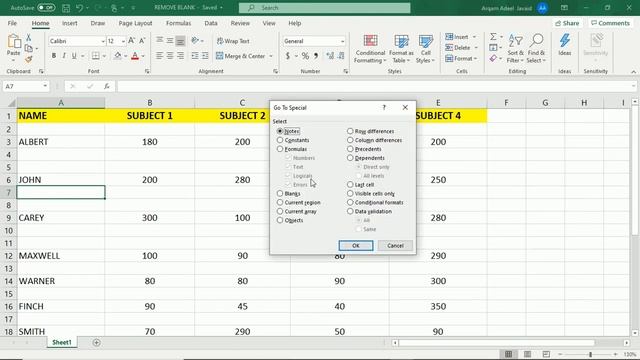 How to Remove Blank Rows in Excel смотреть онлайн