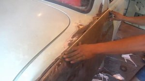 Газ 21 экспресс ремонт заднего крыла