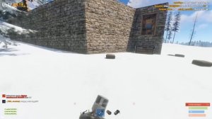 Выживание с Нуля. Дом в Зимнем Биоме! - Rust [Раст]