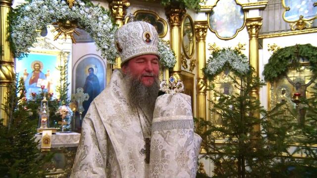 Слово владыки Евгения в Крещенский сочельник. Иоанно-Предтеченский кафедральный собор. 18.01.2024