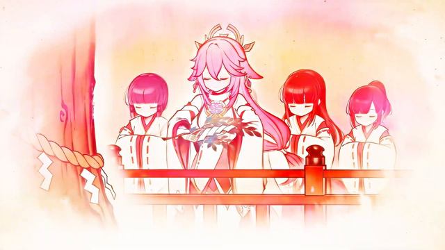 Yae Miko! 4K 60 FPS Genshin Impact! смотреть онлайн