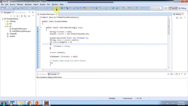Three kinds of Exceptions | Java Exception handling смотреть онлайн