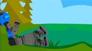 Синие роботы против красных роботов рисуем мультфильмы 2