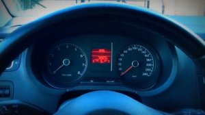 Тест активированных функций Polo Sedan