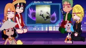 ||One Piece reacting to Naruto|| ◆Bielly - Inagaki◆