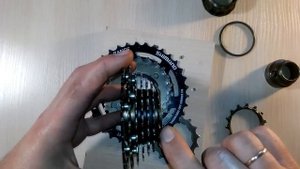 shimano MF-TZ31. Как снять звезды.