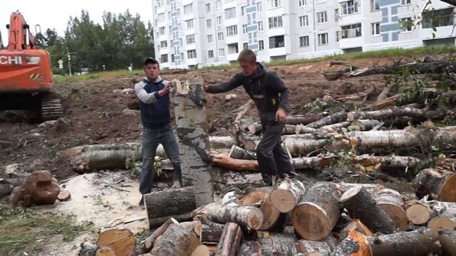 Загорские Дали.  Площадка для отмытия.
