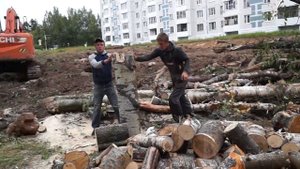 Загорские Дали. Площадка для отмытия.