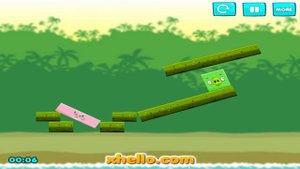 Angry Birds Kick Piggies - SKILL GAME TRANSFORM SHAPE TO KICK OUT PIGGIES!