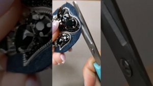 Мастер класс "Лапка".Брошь ручной работы.