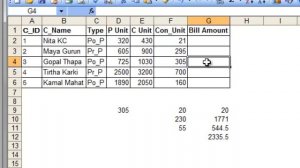 [Nepali] Calculating Electricity Bill in Excel