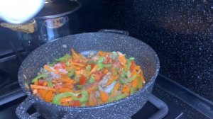 Фасолевый суп из сушёного мяса