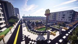 Minecraft - Modern "Mattupolis" City - Large City with Download