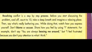 Spotlight 8 | Module 1 | Dealing with conflict