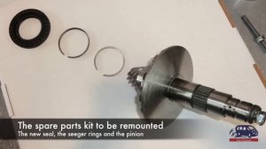 Tool kit for Audi 01J Multitronic rebuilding