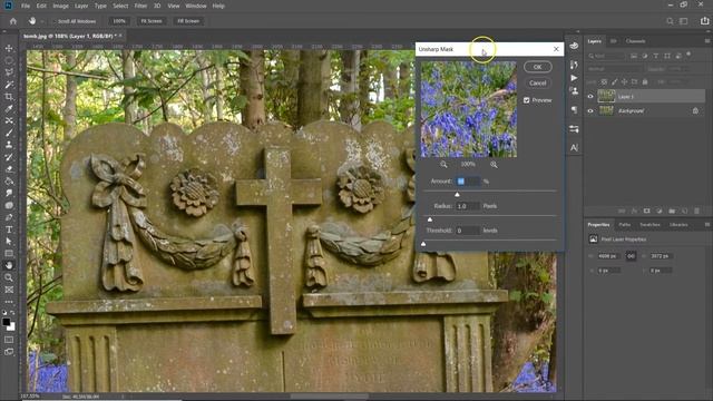 Photoshop CC | How to Sharpen your photos in Photoshop смотреть онлайн