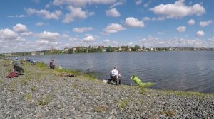 Рыбалка на фидер. Соревнование по фидерной ловле.