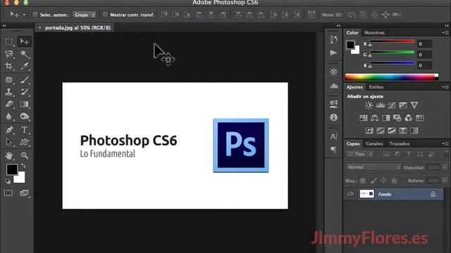Cambiar color de interfaz de usuario 2-1 Tutoriales Photoshop Online GRATIS смотреть онлайн