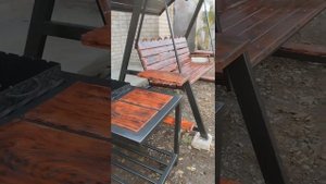 Качеля и мангал в стиле ЛОФТ