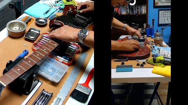 Restaurando una Gibson SG Tribute смотреть онлайн