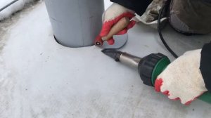 Гидроизоляция трубы вентиляции