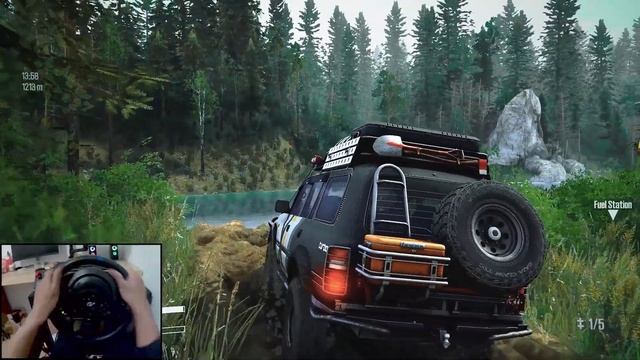TOYOTA LAND CRUISER 80 Series - 1996 LC80 Mod : Realistic Offroad & MudRunner Gameplay!