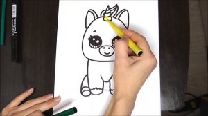 How to Draw a Unicorn easy