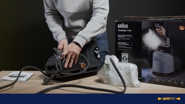 Žehliaci systém Braun CareStyle 7 Pro IS7286BK | unboxing смотреть онлайн