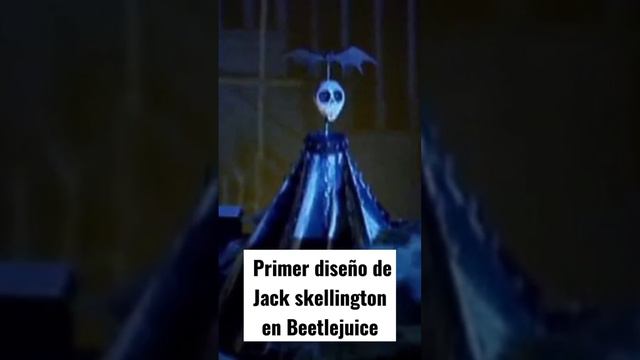 El Primer diseño de Jack skellington en Beetlejuice.