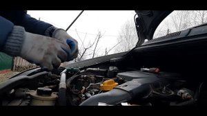 ЗАМЕНА СВЕЧЕЙ НАКАЛА RENAULT SCENIC 1.9DCI