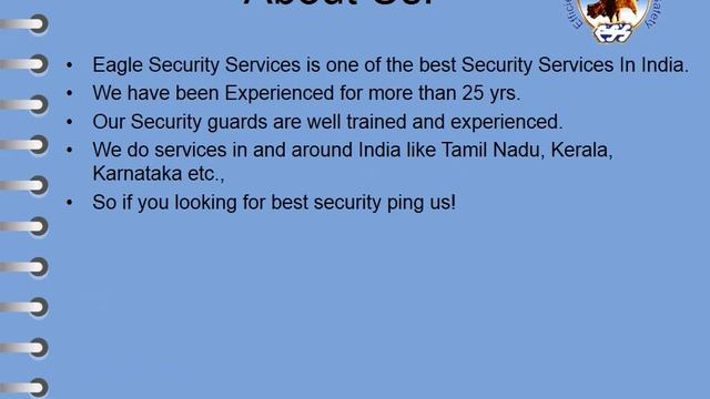 Best Security Services In India | Eagle Security Services смотреть онлайн