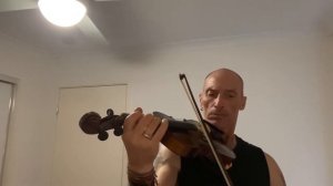 I actually try a real song here on my violin. #violin #fiddlingwithmywhistle #Music