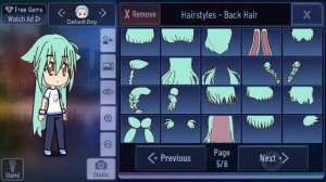 как делать девочку в гача клуб и сделать вотокой рост как  в видео...