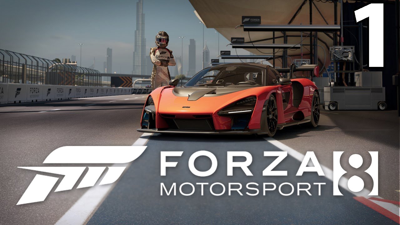Forza Motorsport 8 - Геймплей Прохождение Часть 1 ( без комментариев, PC)