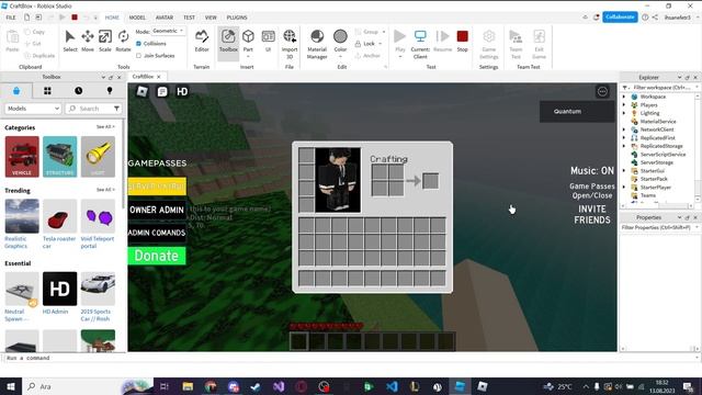 Roblox Studio Minecraft Uncopylocked (FREE!!) смотреть онлайн