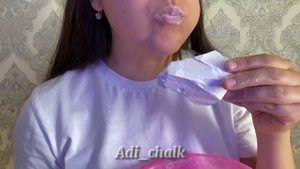 Сухой мел «СНЕЖОК». ASMR | CHALK | CRUNCH | ХРУСТ | МЕЛ
