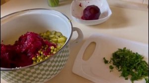Салат родственник винегрета))) ! Салат из свеклы и соленых огурцов
