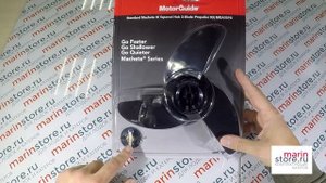 ВИНТ ГРЕБНОЙ ДЛЯ ЭЛЕКТРОМОТОРА MOTORGUIDE MACHETE3 (PROP KT-BLK@4)