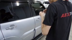 Тюнинг Паджеро 4 (съемная тонировка, маркировка, бронирование)