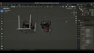 Основы Blender : как разделить объекты / Уроки Blender