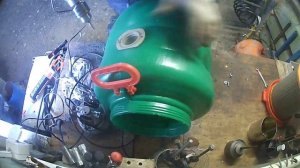 Промышленный  Пылесос своими руками для гаража из хлама