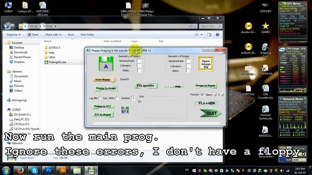 Atari ST - How to write images to disk from PC смотреть онлайн
