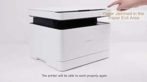 HUAWEI PixLab X1 Operation Guide – Clear Jammed Paper