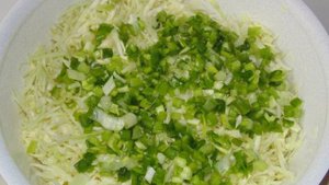 Острый салат из белокочанной капусты без соли