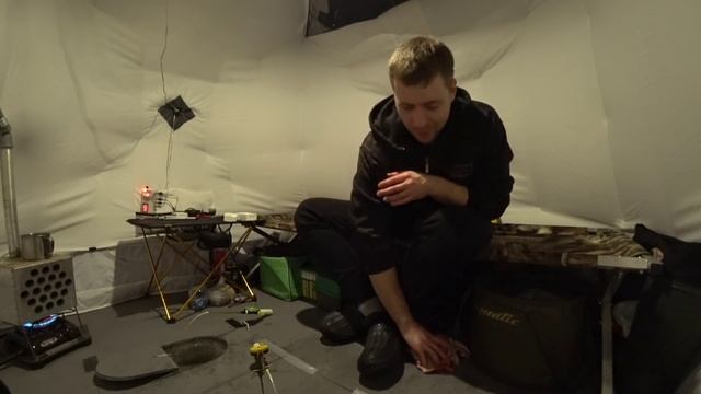 Зимняя рыбалка на карася. Отличный клёв. Озеро Уелги