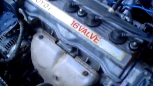 Работа прогретого 5A-FE смотреть онлайн