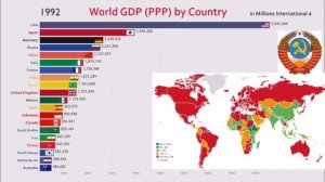 Топ-20 ВВП стран. История и прогноз (1964-2024)