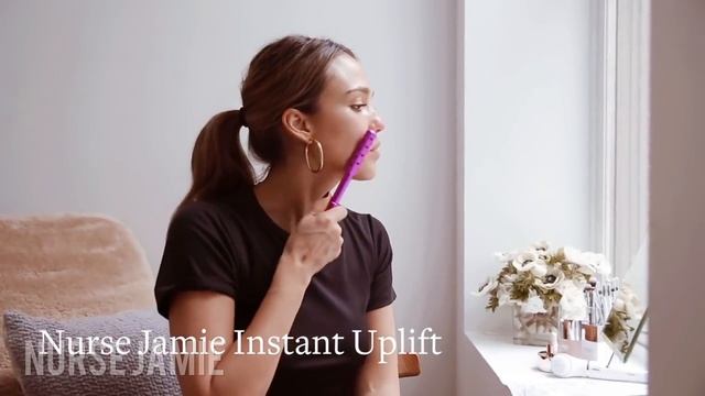 Jessica Alba UpLift Beauty Tool Testimonial | Nurse Jamie смотреть онлайн