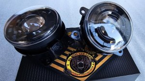 Тест LED ПТФ Fazoom 60W, дюймовая линза
